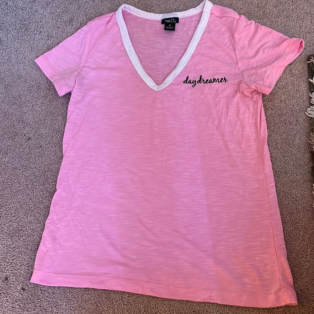 Pink Pajama Shirt XS - Rue21